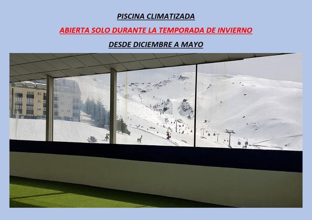Todosierranevada Zona Baja - Edificio Alhambra - Junto A Los Telecabinas 塞拉内华达 外观 照片