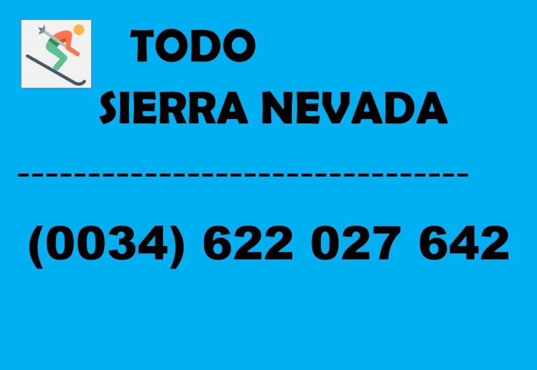 Todosierranevada Zona Baja - Edificio Alhambra - Junto A Los Telecabinas 塞拉内华达 外观 照片