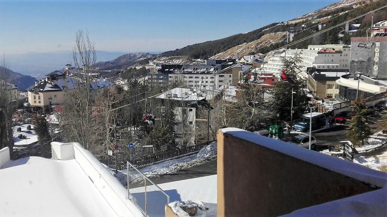Todosierranevada Zona Baja - Edificio Alhambra - Junto A Los Telecabinas 塞拉内华达 外观 照片